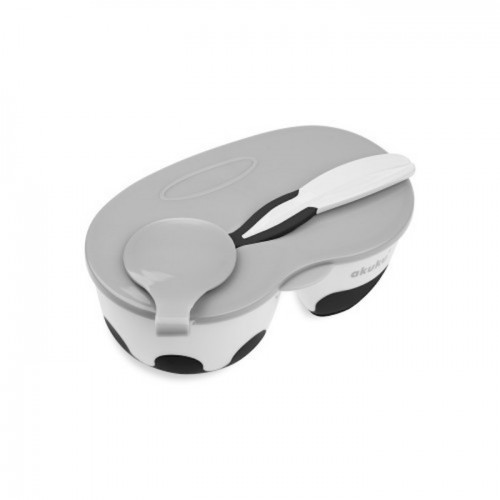 9675_double bowl spoon_white black